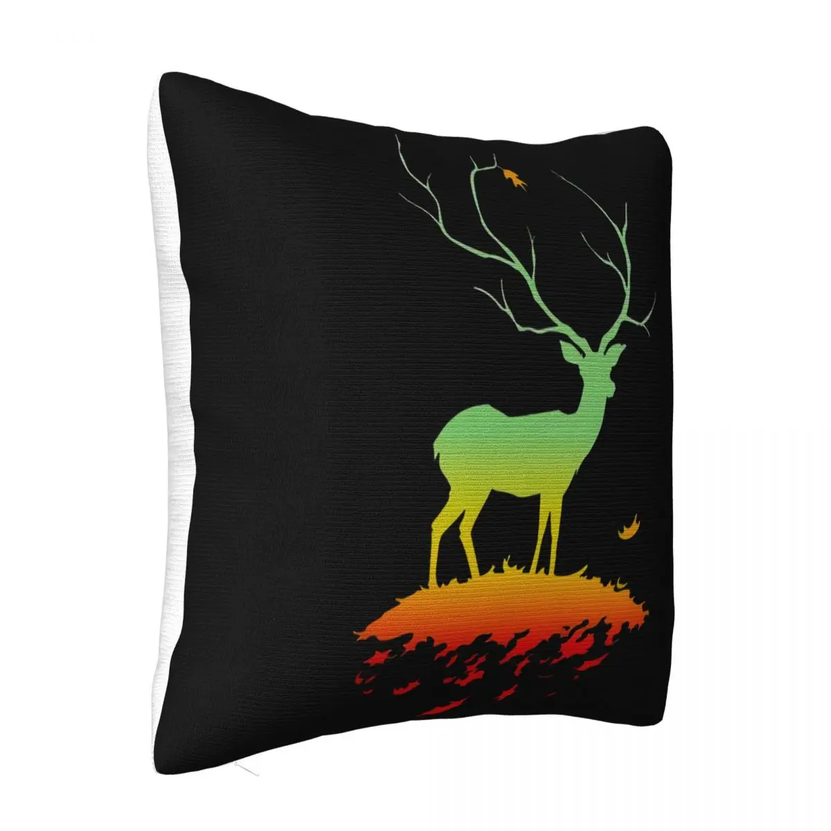 Flora Fauna Climate Change Vegan Plant Animals Wildlife Stag DeerBandan Stylish Vacation Cheap Price Pillow Case