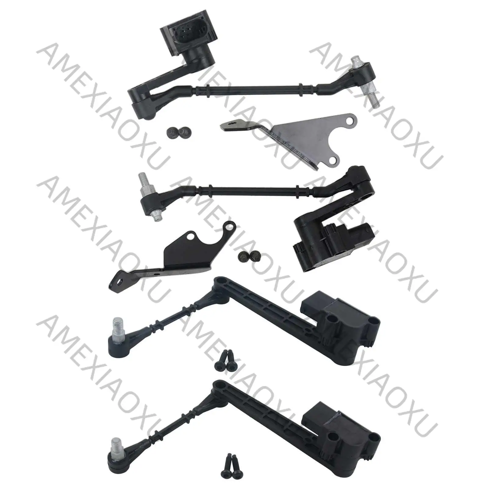 AP03 4 PCS Front&Rear L+R Height Level Sensor for Land Rover Range Rover 4.4L 5.0L LR020626 LR020627 LR020628 LR020629