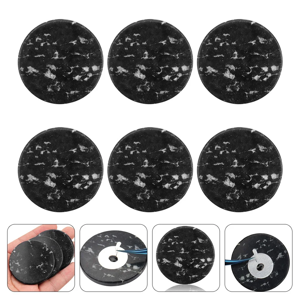 6 szt. Jadeitowe podkładki do przedłużania rzęs, podkładki pod klej do rzęs, narzędzie do przedłużania rzęs, paleta na klej, artykuły kosmetyczne, narzędzie kosmetyczne