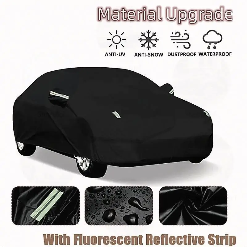 لفي الهواء الطلق مقاوم للماء الغبار غطاء سيارة لنيسان جوك F15 2010-2016 الثلوج ظلة حماية أغطية السيارات #4