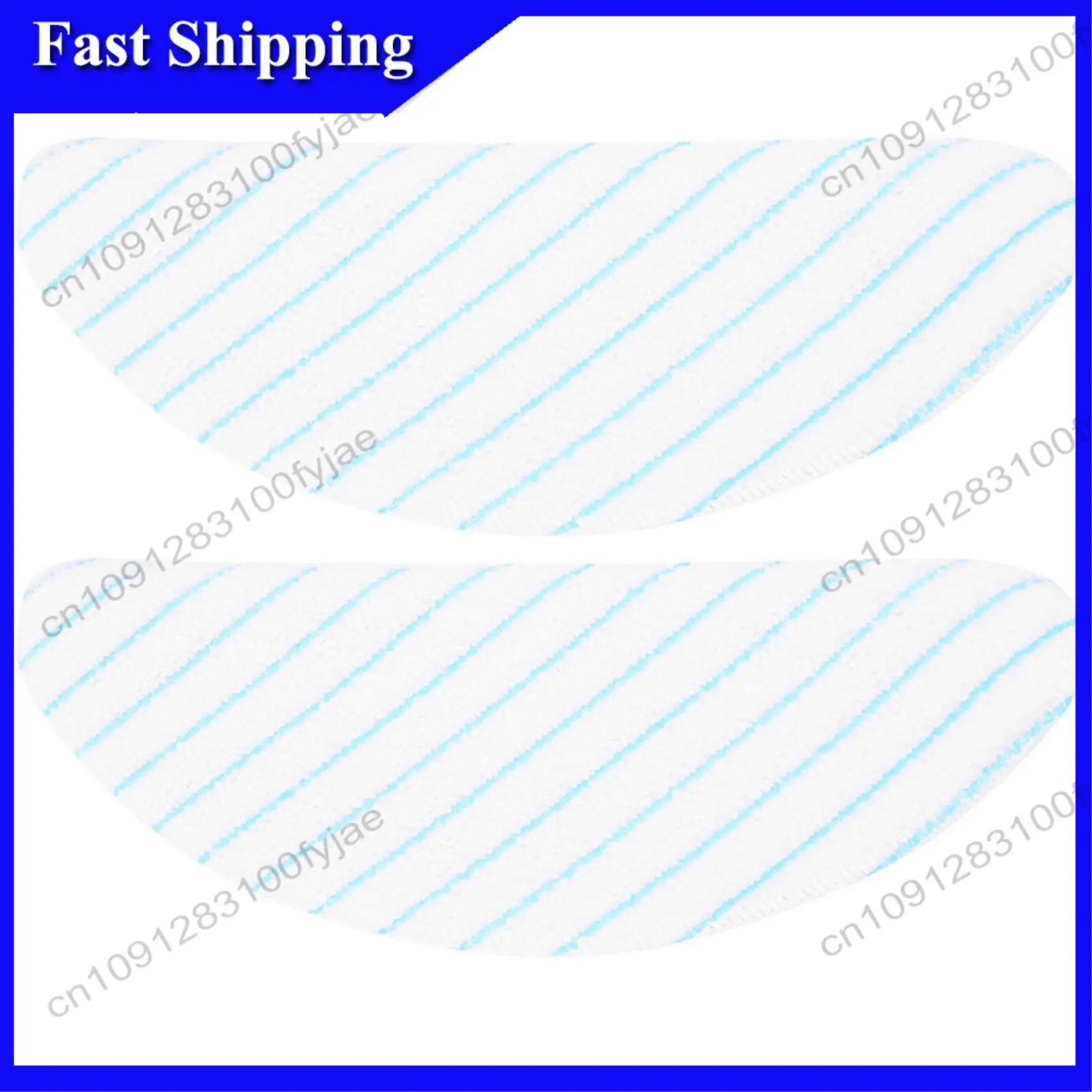 

-X07A 120Pcs Microfiber Mopping Pads For ECOVACS DEEBOT OZMO T8 T9 AIVI Vacuum Cleaner Washable Mop Cloth Rags