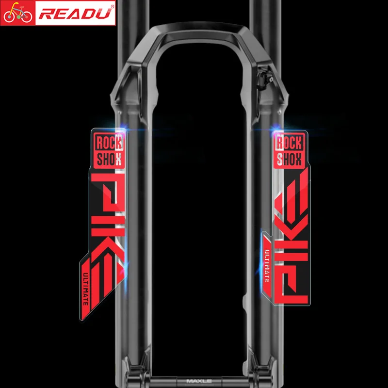 

2024 Rockshox Pike Ult Decals Mountain Bike Front Fork Stickers MTB Bicycle Front Fork Decals ULTIMATE Bike Stickers