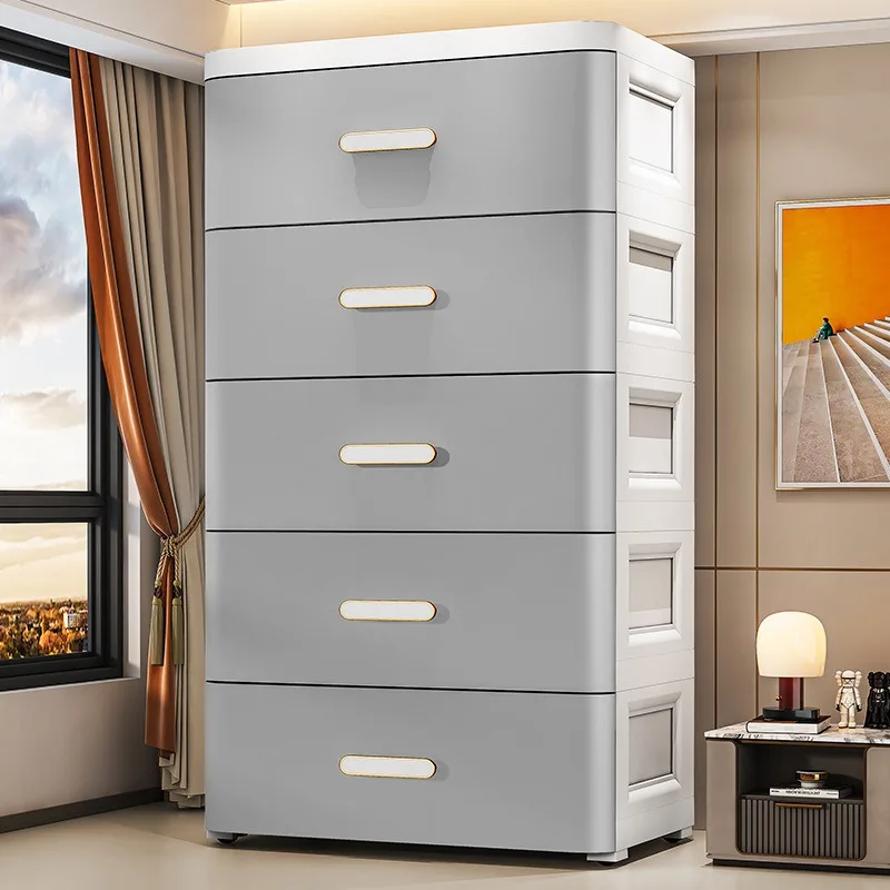 King-size locker, enlarged baby and children's toy cabinet, plastic thickened drawer storage cabinet