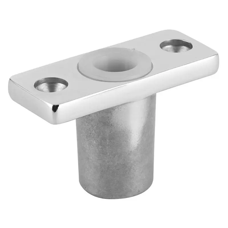 T Shaped Top Mount Marine Oar Locks Holder, 316 Stainless Steel Heavy Duty For Row Boat Yacht