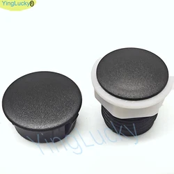 10PCS 24mm 28MM  30mm arcade Button hole plug button cover hole cap Screw in type Black for arcade cabinet