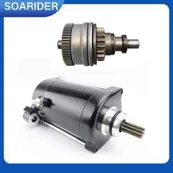 New Starter & Drive Bendix Compatible With Yamaha Waverunner SuperJet 700 XL700 Wave Raider Blaster 6M6-81800-10 2pcs Set