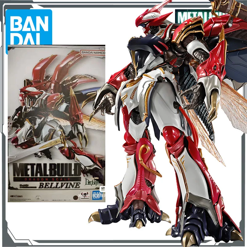 

Bandai Original Mobile Gundam METAL BUILD BELLVINE METAL BUILD 210mm Anime Action Figures Toys for Boys Gift Model Ornaments
