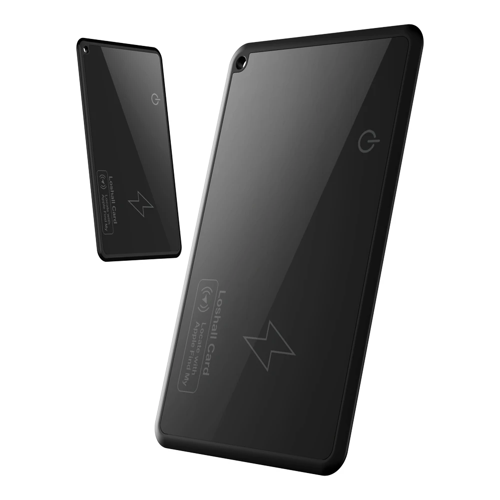 Wallet Tracker Card Wireless Charging Tracking Location Gps Locator Smart Tag Iphone Apple Device Find My Airtag Replacement