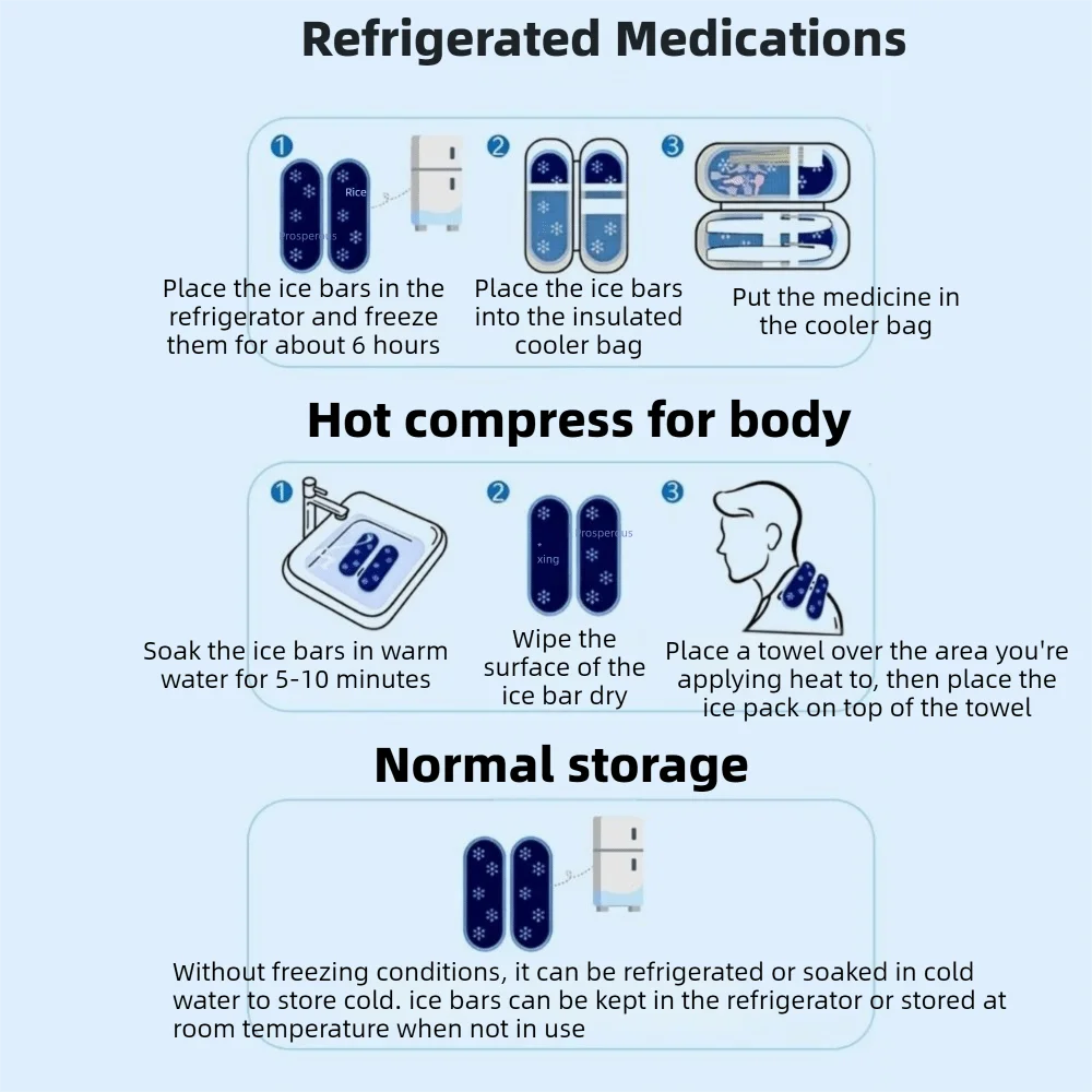 Oxford Cloth Insulin Cooler Bag Waterproof Thermometer Display Insulin Cooling Bag Insulin Vial Protector