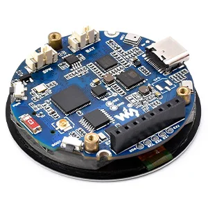 ESP32-S3 1.75inch AMOLED Round Touch Display Development Board, 32-bit LX7 Dual-core Processor, 466×466 Pixels, QSPI Interface