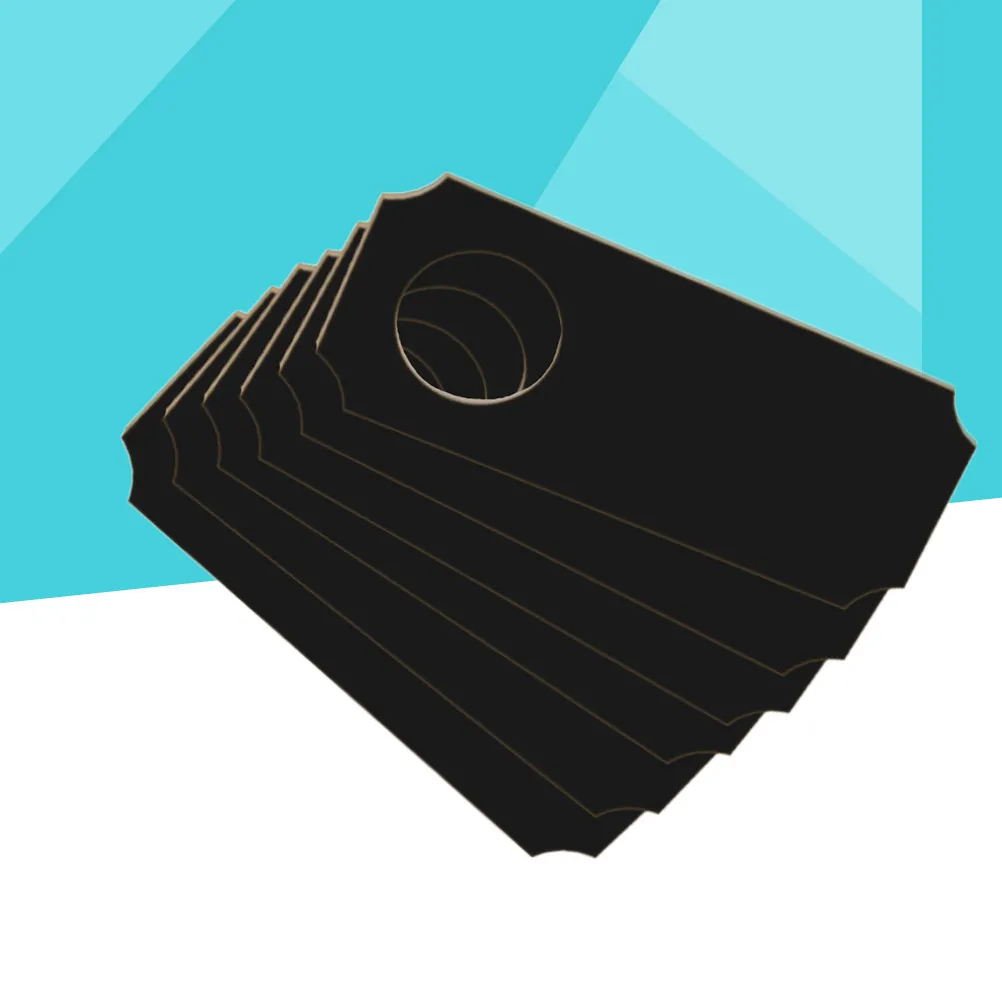 

Набор из 6 мини-досок-бирок на дверную ручку, многоразовые, для сообщений, декор для комнаты, шкафа, гардероба, свадебные этикетки