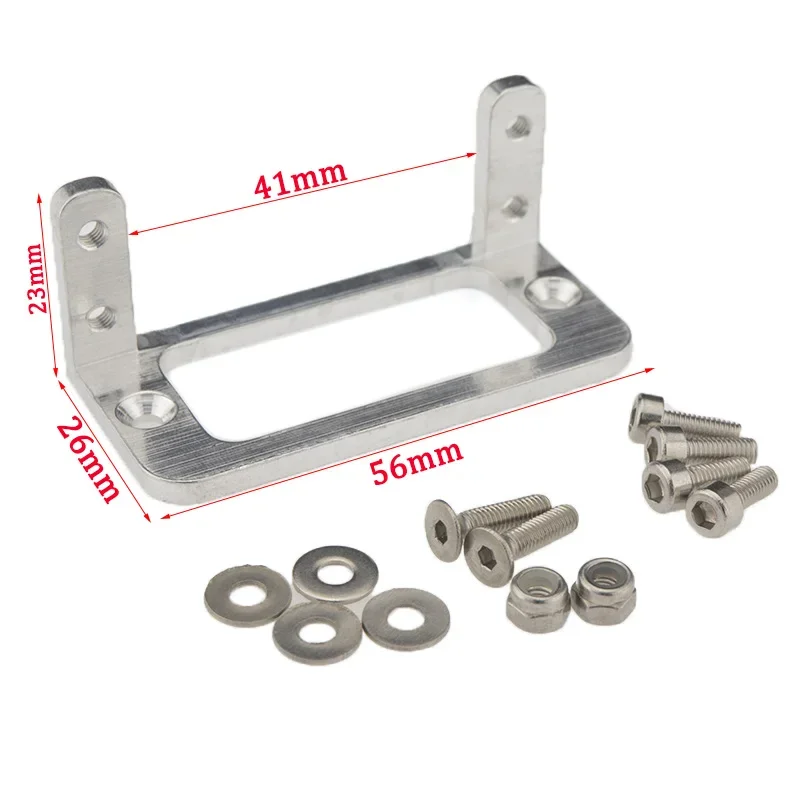 Support de Servo en alliage d'aluminium CNC, pour bateau RC, voiture, avion, 1 pièce