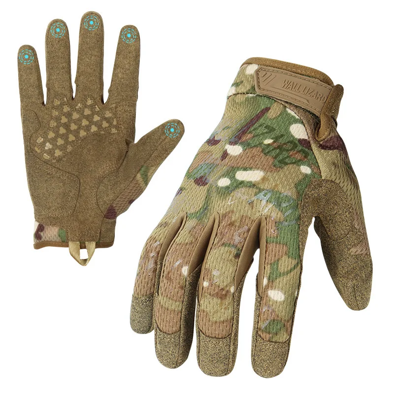 Outdoor Tactical Gloves Touch Screen Training Sport Climbing Shooting Hunting Riding Cycling Bike Full Finger Anti-Skid Mittens