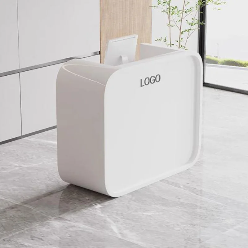 

Маленькие простые стойки ресепшн для салонов красоты, уникальные угловые стойки для магазинов, коммерческая мебель