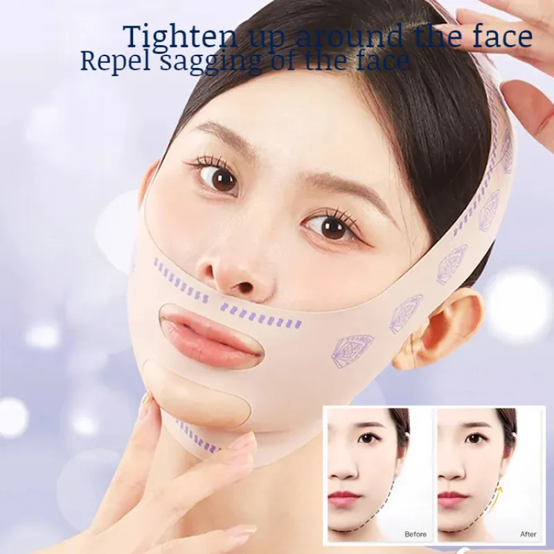 Face Slimming Belt Firming Face Lifting Face Beauty Face Massage Belt Chin Cheek Lifting Belt / V Face / Anti-gravity Lifting