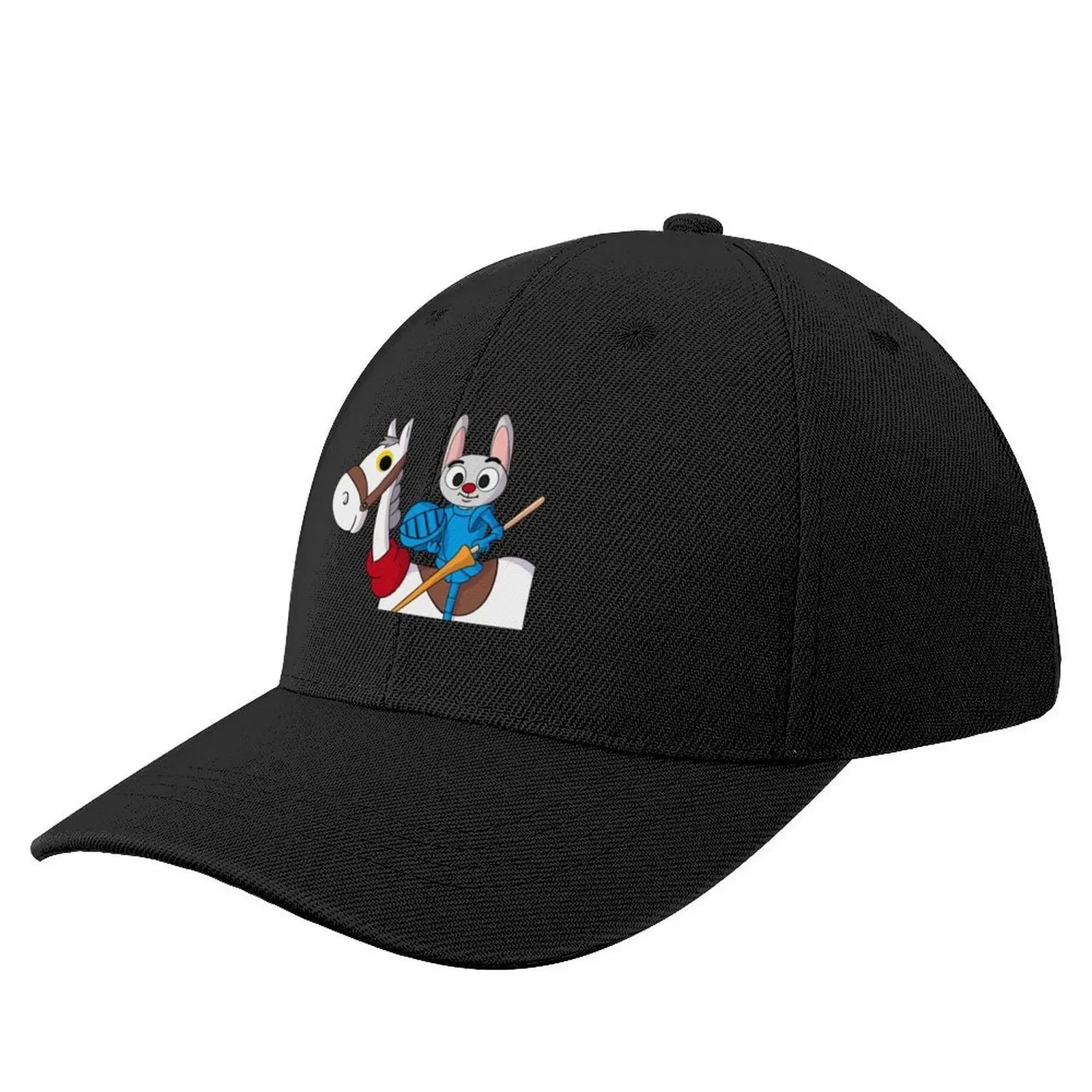 

Crusader Rabbit Colour Classic T-Shirt Baseball Cap Uv Protection Solar Hat Snapback Cap |-F-| Women Beach Fashion Men's