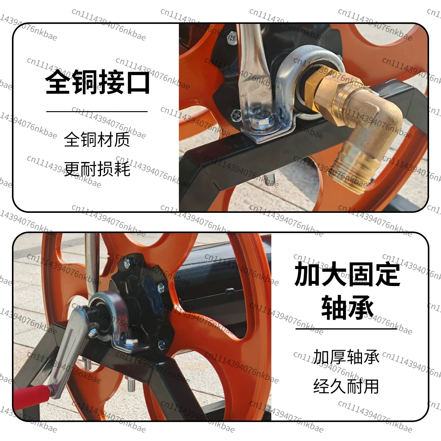 Drug Pipe Reel Rack, Pipe Retractor, Storage, Thickened Iron Frame, Anti-knot Traction Network Cable Reel Rack