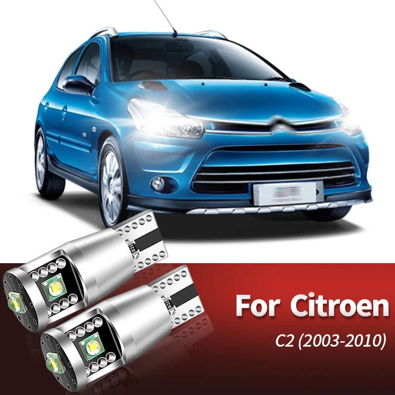 

Светодиодные габаритные стояночные огни T10 W5W без ошибок для Citroen C1 C2 C3 Picasso Pluriel C4 Saloon Coupe Aircross C5 Break C6 C8