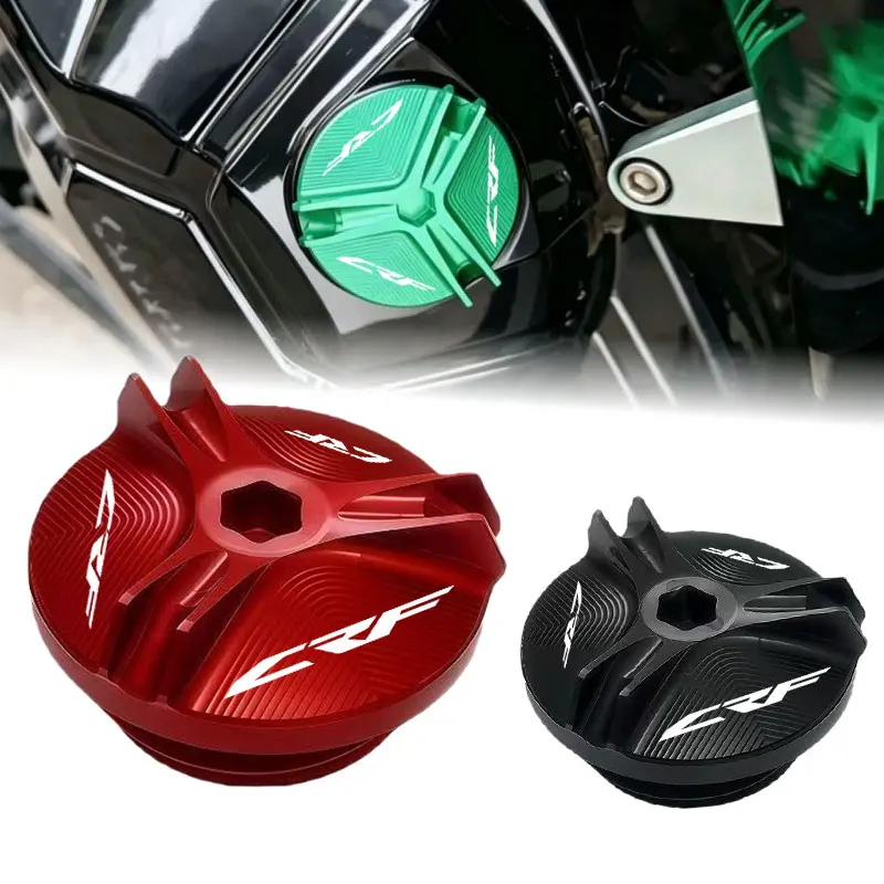 Moto Engine Oil Cap Bolts Fuel Filler For CRF250X CRF450R CRF450X CRF450RX CRF250L/M CRF 250 RALLY 450R XR 400 Cap Protection
