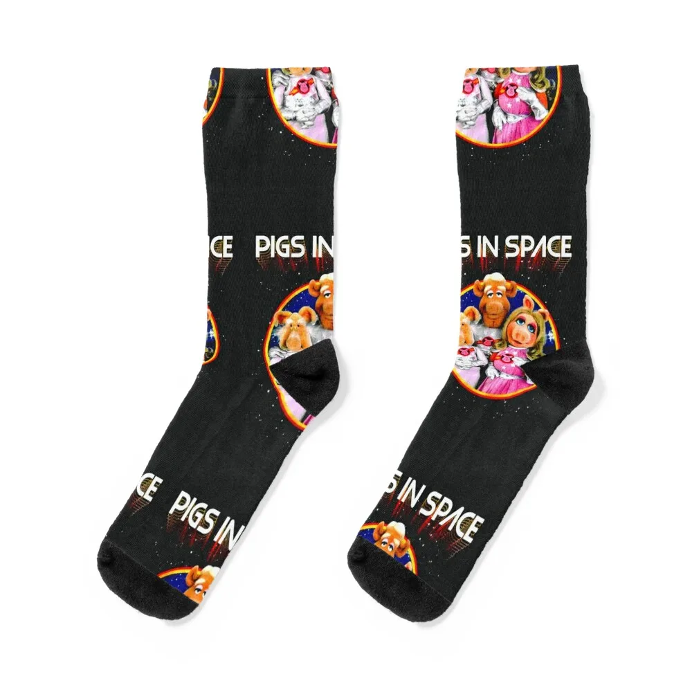 The Muppets Pigs In Space Soft Fitted 301 Cotton Socks luxe Thermal man winter Rugby new year Socks For Girls Men's