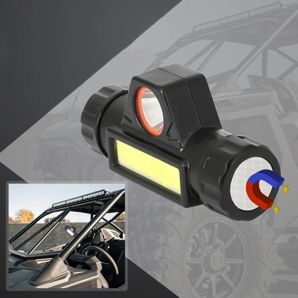

Waterproof LED Lighting Lamp for UTV 1.25-2.0in Diameter Rubber Strap Stable Buckle Fixed Horizontal Rotation Wide View Work