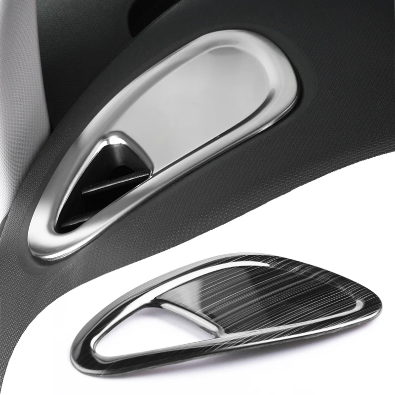

Car Air Conditioner Air Outlet Decoration Cover Dashboard Moulding Sticker for Smart 453 Fortwo Forfour Modification Trim