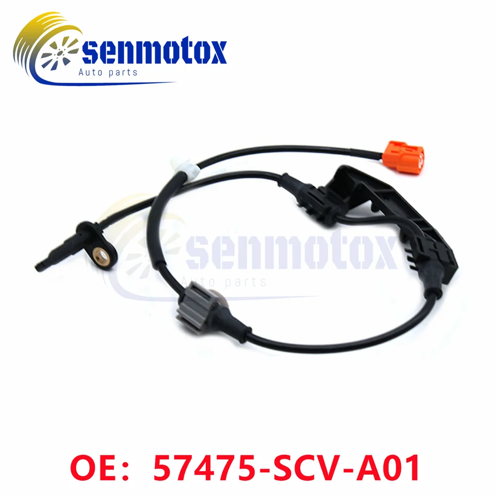 57475-SCV-A01 Rear Left ABS Wheel Speed Sensor 57475SCVA01 For Honda Element 2003-2011 2.4L Driver Side Replace 57475-SCV-A00