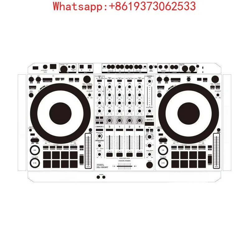 

Защитная пленка для контроллера DJ DDJ1000 DDJ1000SRT, полностью закрывающая, для моделей 1000 и 1000SRT