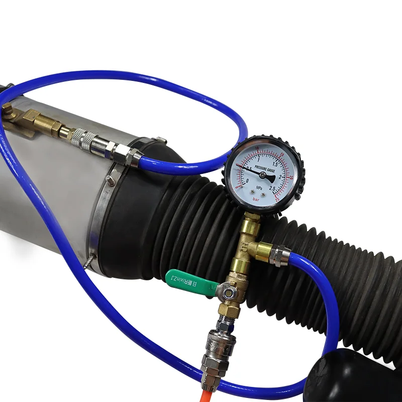 Special tool for air shock absorber leak detector for air shock absorber leak detector