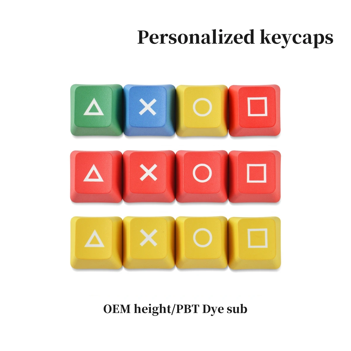 

PBT Dye Sublimation Keycaps 4 pcs Arrow Keys OEM Profile For Mx Switch Mechanical Keyboard Customized DIY Keycap