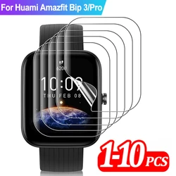 Miękka folia TPU do Amazfit Bip 3 Bip 3 Pro Screen Protector Smartwatch Anti-Scratch Hydrożelowa folia do Amazfit Bip 3 Nie szkło
