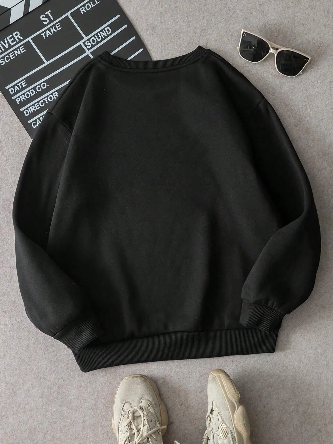 Felpe con cappuccio girocollo vintage da donna con stampa di ispirazione e viaggio Felpe con cappuccio autunno inverno Semplice e confortevole streetwear