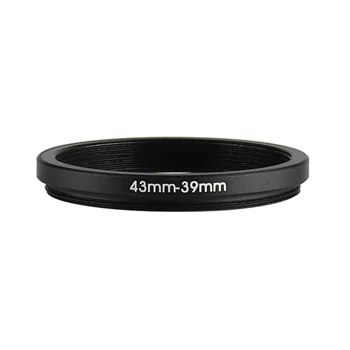 카메라 렌즈 필터 금속 어댑터 링, 스텝 다운 링 세트, 43-39mm, 43-39mm, 43-39mm