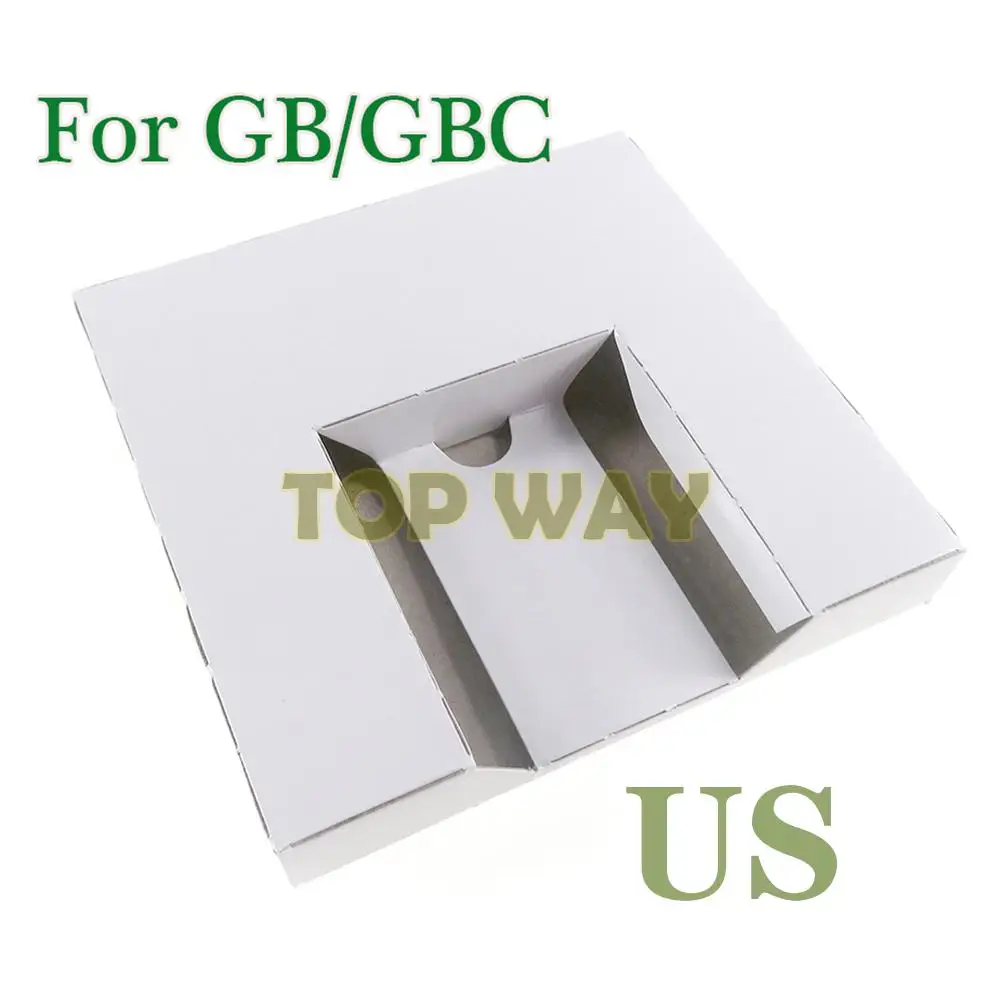 1 sztuk karton wymiana karton wewnętrzna wkładka wkładka dla GB dla GBC kartridż z grą US JP wersja