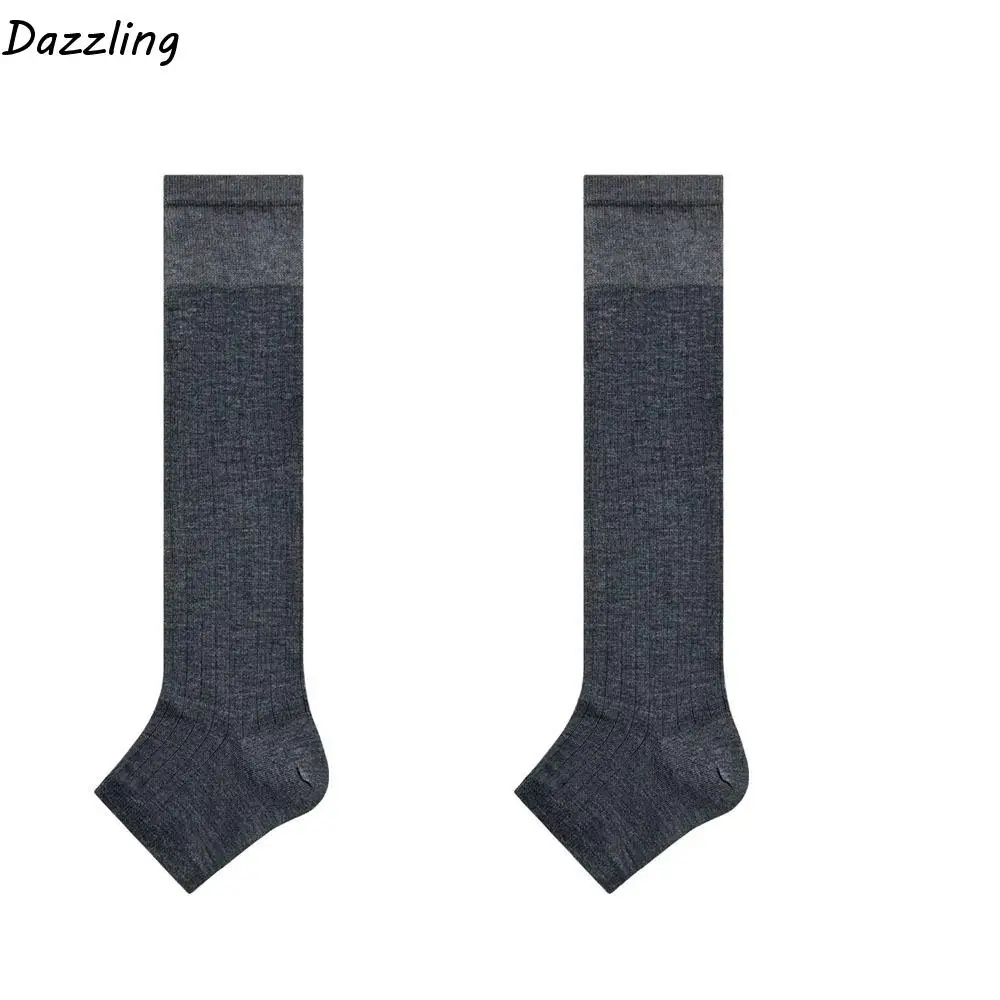 

Sweet Lolita JK Calf Socks Ultra-Thin Breathable Ice Silk Long Socks Solid Color Japanese Style Knee High Sock Sweet Girls