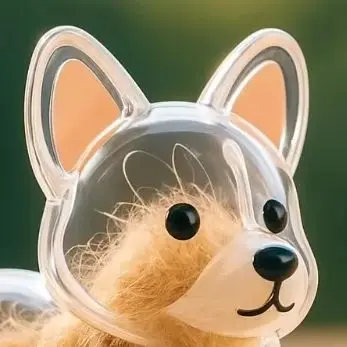 

Puppy/cat Hair Memorial Keepsake Capsule Pet's Dog/cat Fur Container Pet Hair Storage Keychain Decor Pet Lovers Pet Souvenirs