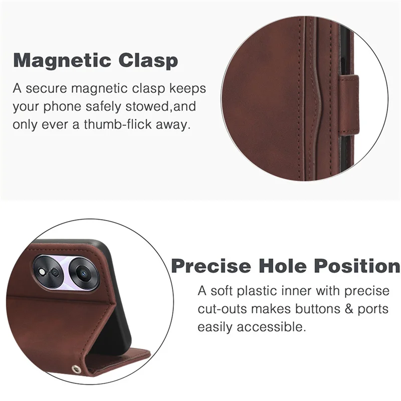 حافظة لهاتف TCL 40 NxtPaper 5G ، دفتر جلد فاخر ، حامل محفظة ، غطاء فتحة بطاقة كاملة لحقائب الهواتف TCL 40 XE 5G