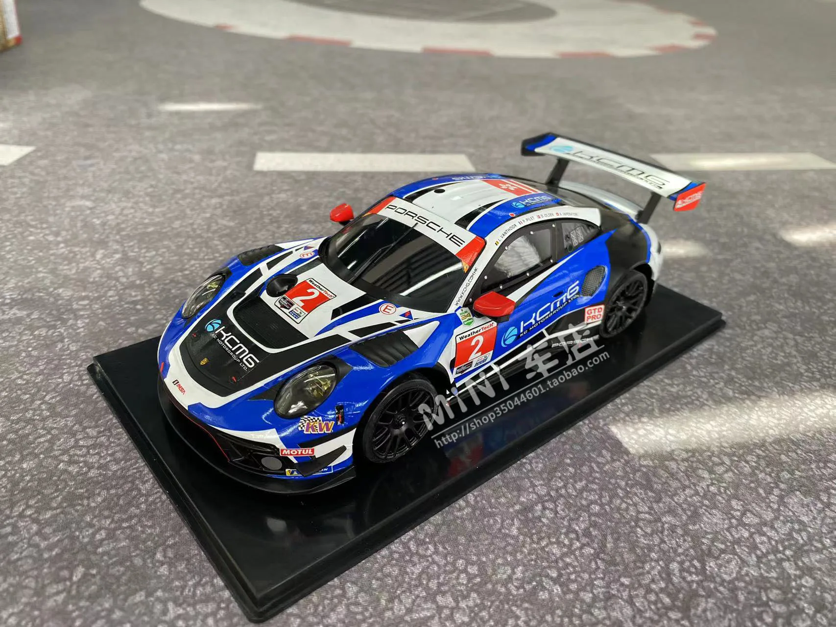 GL Racing RC RC MINI-Z Mosquito Car DZ01 powłoka 911 GT3