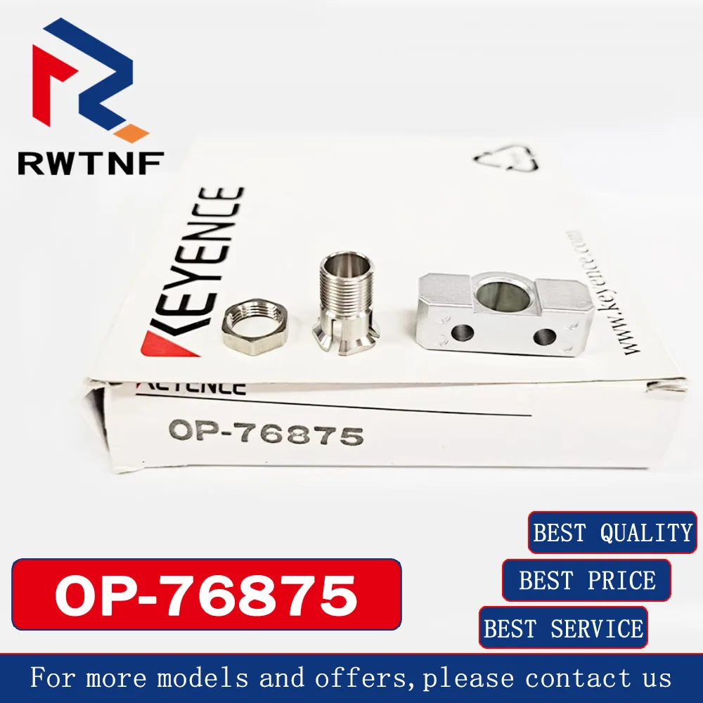 Brand New Genuine OP-76875 KEYENCE sensor head mounting bracket