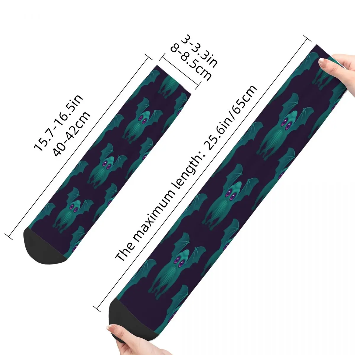 Cthulhu Tier Socken Socken Männer Frauen Polyester Strümpfe anpassbares Design