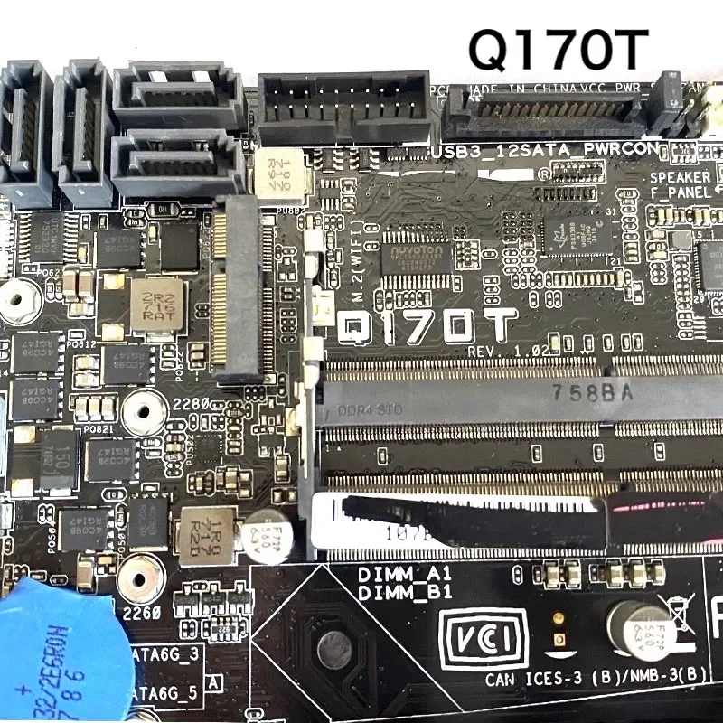 For ASUS Q170T REV:1.02 MINI Motherboard LGA 1150 DDR3 DVI HDMI Mainboard 100% Tested OK Fully Work Free Shipping image 2