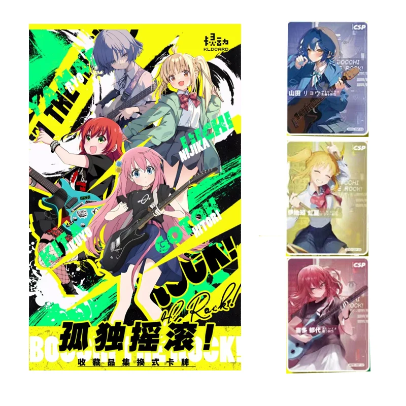 

BOCCHITHE ROCK Collection Cards Booster Box Rare KLOCARD KESSOKUBANDO Playing Game Board Cards