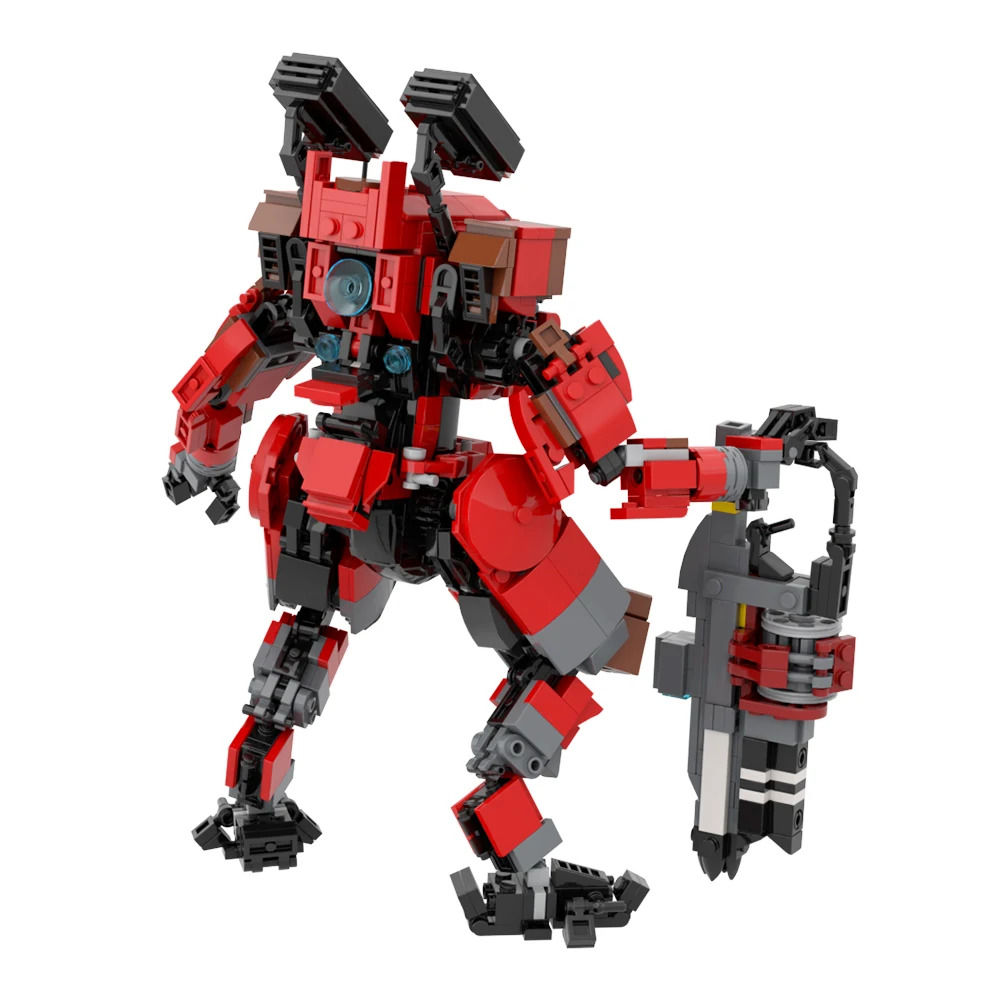 MOC Gioco Titanfallsed Classe Vanguard Titan MOB-1316 Titan Mecha Robot Building Blocks Macchinari FS-1041 Giocattoli Per Il Regalo Dei Bambini