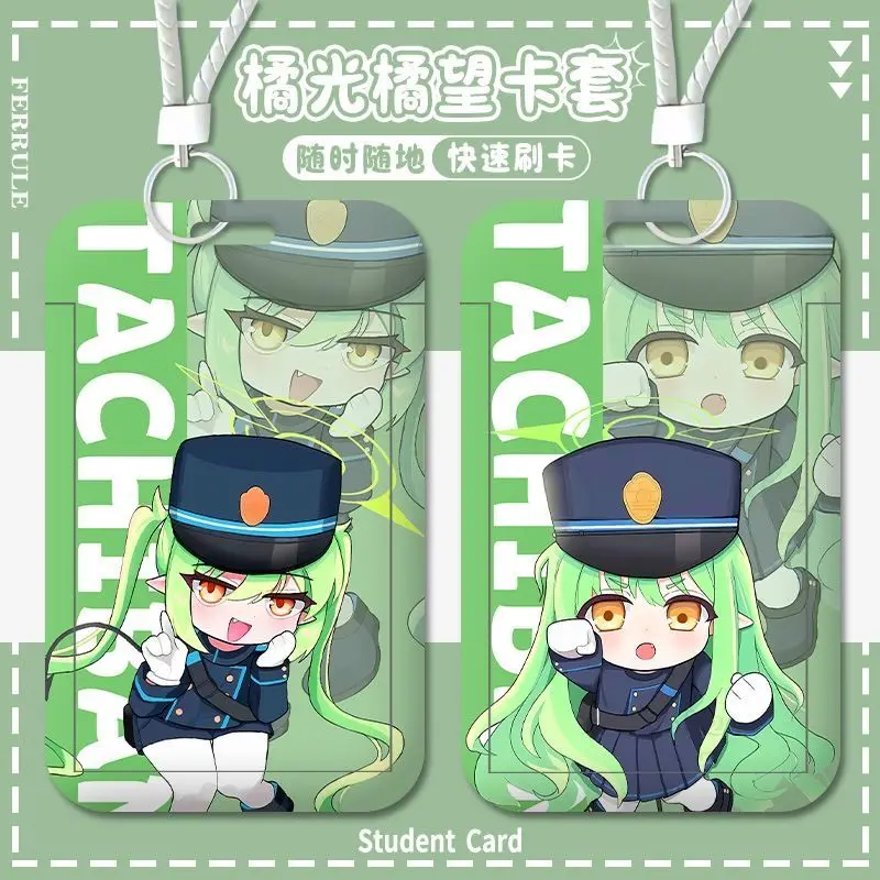 Archivio azul Tachibana Nozomi tarjetero Anime identificación de crédito tarjeta de autobús banco soporte de exhibición de fotos funda protectora