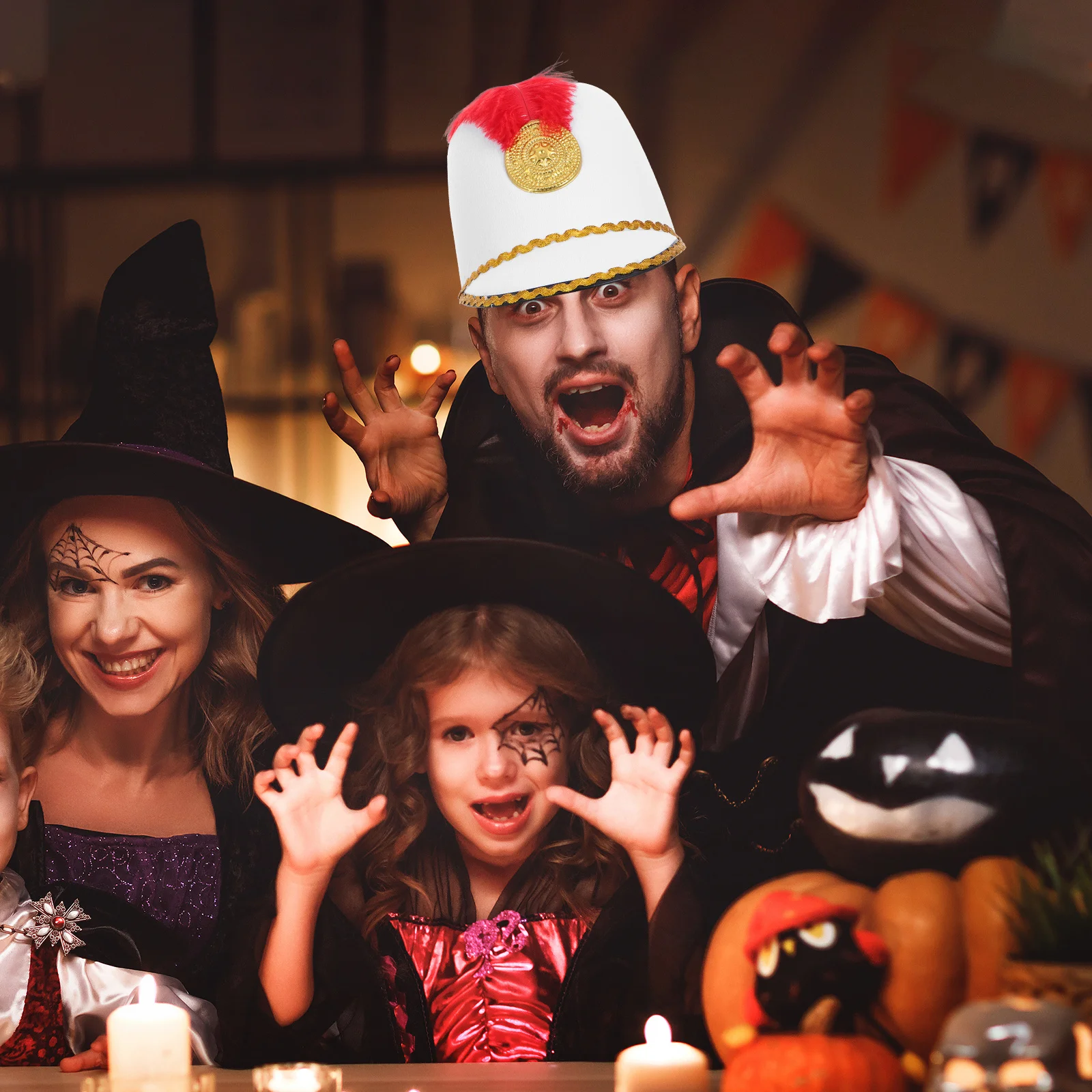 

Компактная рыцарская шляпа со шлейфом, элегантный костюм для косплея, аксессуар для вечеринок, пародов, фестивалей, реквизит для выступлений, декор