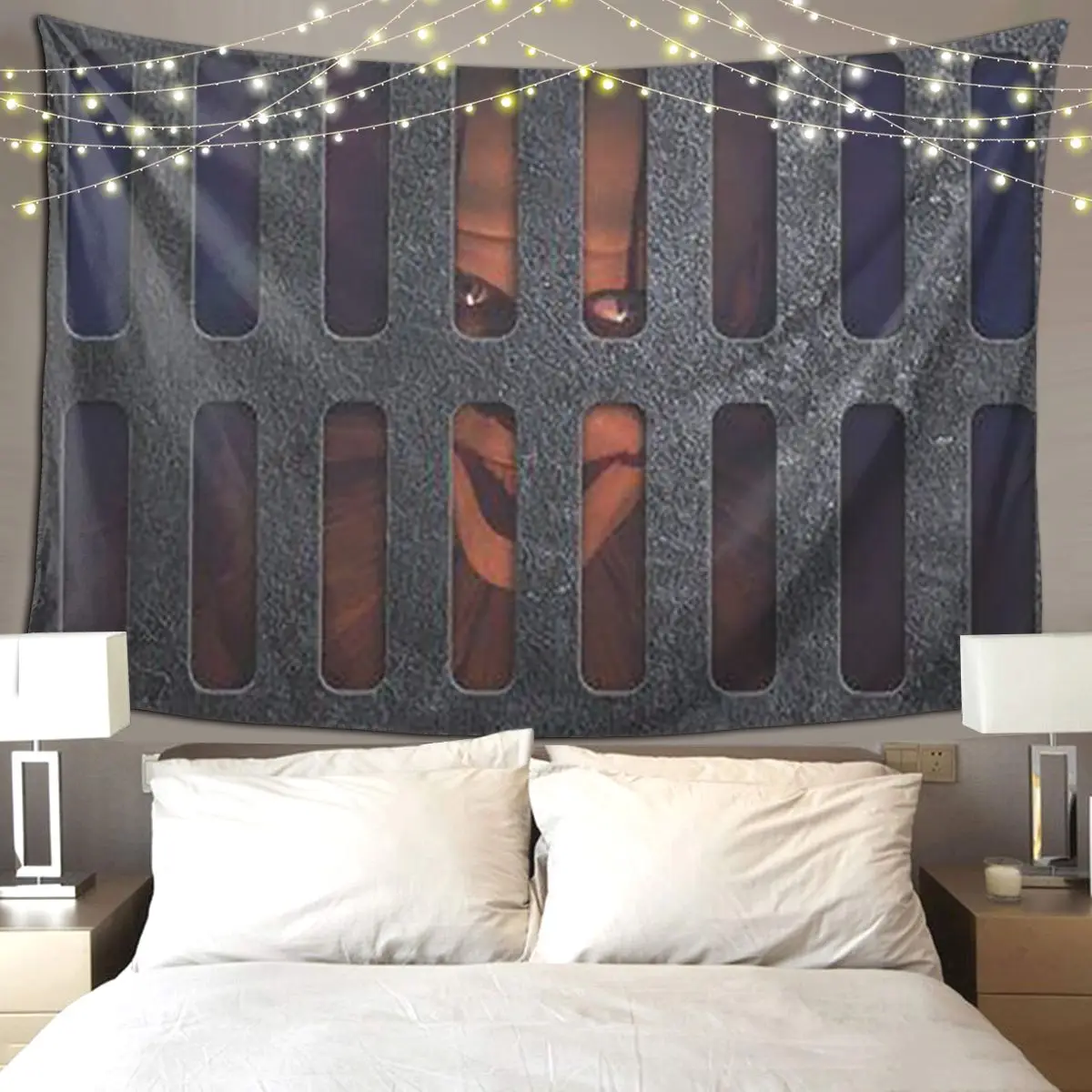 هالوين ترحيب فيلم الرعب IT Pennywise نسيج الجدار الشنق الجمالية ديكور المنزل المفروشات لغرفة المعيشة غرفة نوم #1