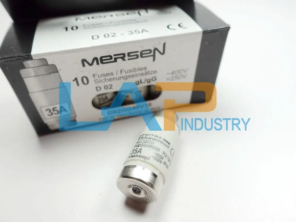 10PCS/BOX For FERRAZ fuse LINDNER Farley NEOZED1701.035 fuse D02GG40V35