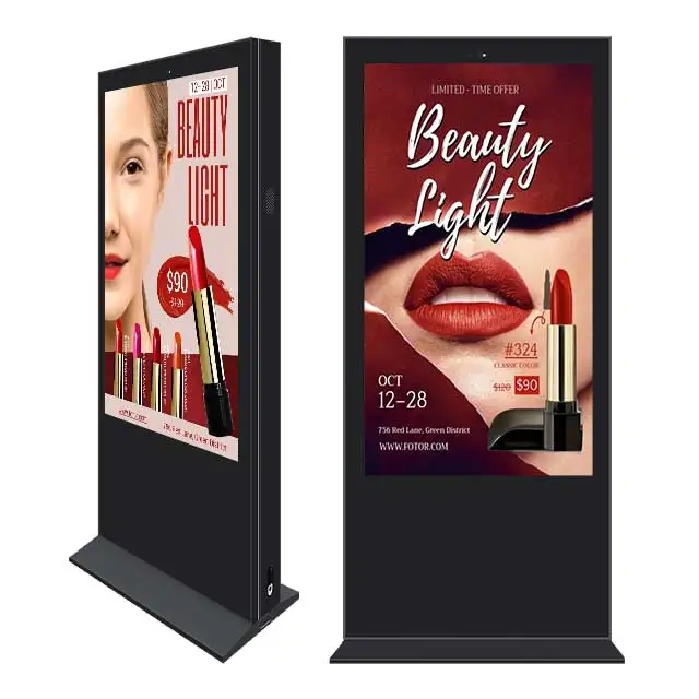 High Quality Waterproof 49 LCD Kiosk Digital Billboard Digital Signage Outdoor LCD Display Monitor Advertising Screen Prices