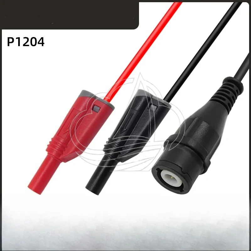 Fully Insulated BNC to Banana Plug Cable, 50 Ohm RG58 Coaxial Wire with Q9 Connector