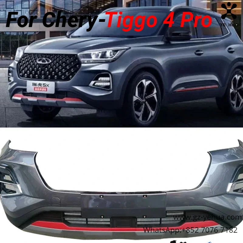 For Chery Tiggo 4 Pro 2020 2023 Car Front Bumper Assembly Original Factory Modified Automobiles Parts Accesorios Para Auto Tools